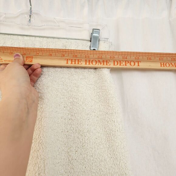 SKIMS 2 Piece Cozy Knit Short Set 2 Pairs Shorts Cream Black Fuzzy S/M Teddy - Picture 7 of 12